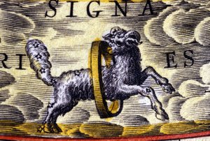 Horoskop: stjernetegn, Vædderen. af Unknown artist