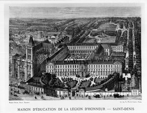 Æreslegionens Uddannelseshus, Saint-Denis af Unknown artist