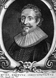 Hugo Grotius (1583-1645) (Huig de Groot), hollandsk advokat og diplomat. af Unknown artist