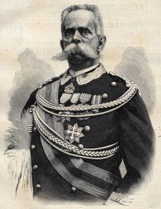 Humbert I (1844-1900), konge af Italien. af Unknown artist