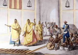 Indisk kultur og civilisation: danser og traditionel musik, Indien. af Unknown artist