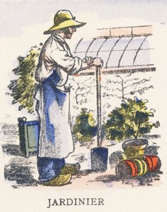 J: gartner af Unknown artist