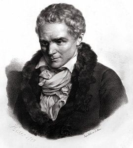 Jean-Jacques Rousseau (1712-1778), fransktalende Genève-forfatter og filosof. af Unknown artist