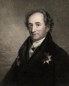 Johann Wolfgang af Goethe 1749-1832 - stik - 1800-tallet af Unknown artist