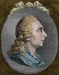 Joseph Freiherr von Sonnenfels (1732-1817) østrigsk og tysk jurist og romanforfatter gravering - Joseph von Sonnenfels østrigsk jurist og forfatter af Unknown artist
