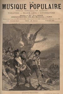 La Marseillaise, som blev nationalsangen under Den Tredje Republik (14. februar af Unknown artist