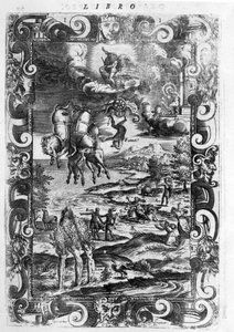 The Fall of Phaeton (Phaethon) - i "" Les Metamorphoses"" af Ovide - Editions de Paris af Unknown artist