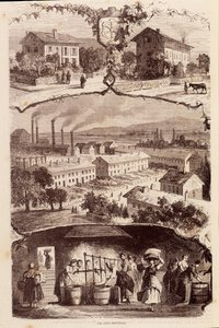 Labour citerer i Frankrig i det 19. århundrede. af Unknown artist