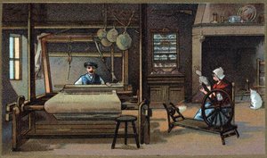 Slutningen af det 19. århundredes kromolitografi af Unknown artist