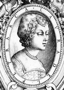 Laure de Noves af Unknown artist