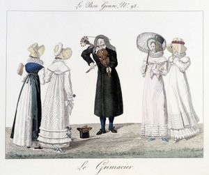Le grimacier: gademusiker i det 18. århundrede - i "" Le bon genre"" n¡95 af Unknown artist