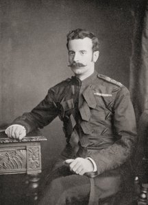 Generalløjtnant Douglas Mackinnon Baillie Hamilton Cochrane, 12. jarl af Dundonald, fra bogen South Africa and the Transvaal War af Louis Creswicke, pub. 1900 af Unknown