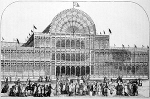 London International Exhibition 1851 (Crystal Palace i Hyde Park) af Unknown artist