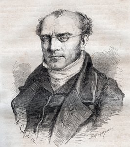 Louis-Chrysostome (Louis Chrysostome) Michel di Michel de Bourges 1797-1853 fransk advokat og politiker. af Unknown artist