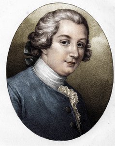 Louis Gresset (1709-1777), fransk forfatter. af Unknown artist