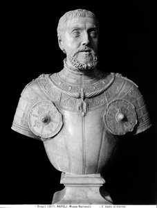 Marmorbuste af Charles V af Unknown artist
