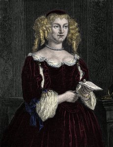 Marie de Rabutin-Chantal (Rabutin Chantal), Marquise af Sevigne kendt som Madame de Sevigne (1626-1696). Indgravering af 1862 i "" The Queens of the World"" af vores første forfattere. Bog udgivet under ledelse af J. G. D. ARMENGAUD. af Unknown artist