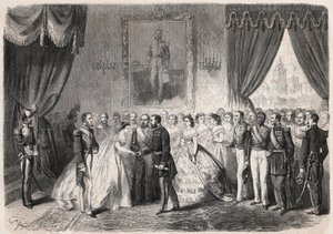 Ægteskab med marskal Francois Achille Bazaine (Francois-Achille af Unknown artist