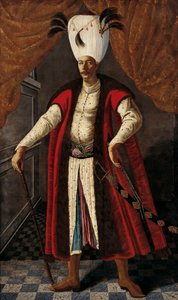 Mehmed IV (1642-1693) Sultan fra Det Osmanniske Rige, ca. 1681 af Unknown artist