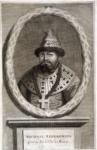 Michael Federowits, zar eller storhertug af Moskva. af Unknown artist