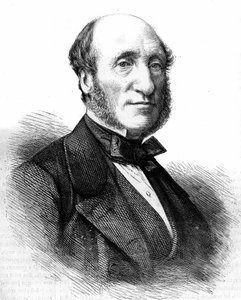 Michel Chevalier. Fransk økonom og politiker (1806 til 1879). af Unknown artist