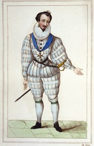 Mignon af Henri III. stik fra 1830 af Unknown artist