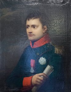 Napoleon I, kejser af det franske og konge af Italien, begyndelsen af det 19. århundrede (olie på lærred) af Unknown artist