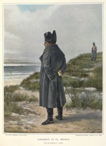 Napoleon ved Sankt Helena af Unknown artist