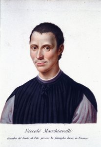 Niccolo di Bernardo dei Machiavelli (Nicolas Machiavel af Unknown artist
