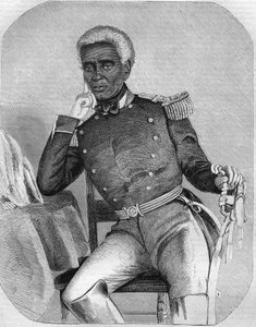 Nicolas Fabre Geffard Præsident for Republikken Haiti mellem 1859-1867. af Unknown artist