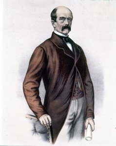 Otto, Prins von Bismarck (1815 - 1898), tysk statsmand. af Unknown artist
