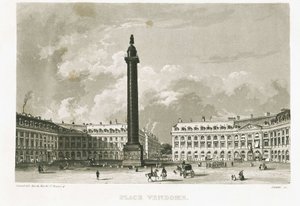 Paris. Place Vendôme af Unknown artist