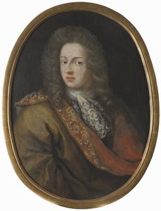 Philippe Christophe Comte de Kœnigsmark, kavaleriofficer ved hoffet i Hannover - Portræt af grev Philipp Christoph von Koenigsmarck (1665-1694), Anonym . Olie på lærred, Sidste kvartal af 1600-tallet. Størrelse: 79x59 cm. Nationalmuseum Stockholm af Unknown artist