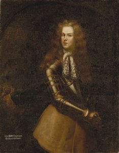 Philippe Christophe Comte de Kœnigsmark, kavaleriofficer ved hoffet i Hannover - Portræt af grev Philipp Christoph von Koenigsmarck (1665-1694), Anonym . Olie på lærred. Størrelse: 150,5x121cm. Nationalmuseum Stockholm af Unknown artist
