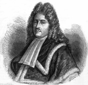 Pierre Magnol, fransk læge og botaniker 1638-1715 af Unknown artist