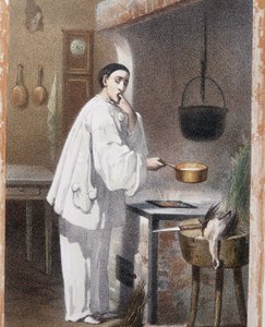 Pjerrot smager madlavning - n.d., slutningen af det 19. århundrede af Unknown artist