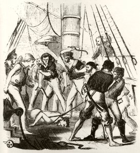 Pirater plager George Withers af Unknown artist