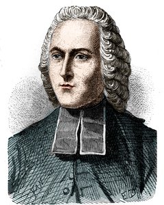 Portræt af Abbe Jean Antoine (Jean-Antoine) Nollet (1700 - 1770), fransk fysiker - i "Album de la Science; berømte videnskabsmænd; Grandes opdagelser””” 1896. af Unknown artist