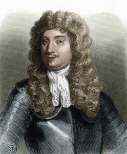 Portræt af Abraham, Marquis Duquesne (1610 - 1688), fransk sømand - i Histoire des Français af Lavallée, stik, nd. af Unknown artist