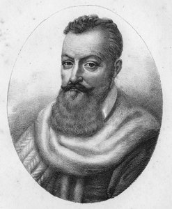 Portræt af Achilles de Harlay, greve af Beaumont Magistrat (1536 til 1619). af Unknown artist