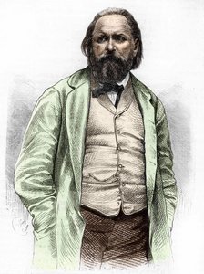 Portræt af Alexander Ivanovich Herzen (Hertzen) 1812-1870. af Unknown artist