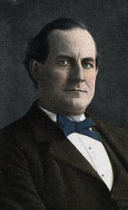 Portræt af den amerikanske politiker William Jennings Bryan (1860-1925) Kromolitografi fra begyndelsen af det 20. århundrede af Unknown Artist