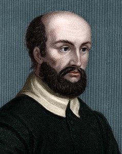 Portræt af Andrea Palladio (1508-1580), italiensk arkitekt. af Unknown artist