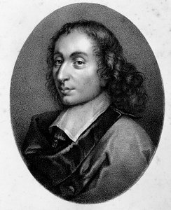 Portræt af Blaise Pascal (1623 - 1662) af Unknown artist