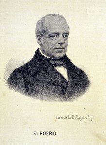 Portræt af Carlo Poerio (1803 - 1867), italiensk revolutionær. af Unknown artist