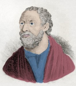 Portræt af Carneade (219-128 f.Kr.) græsk filosof. af Unknown artist