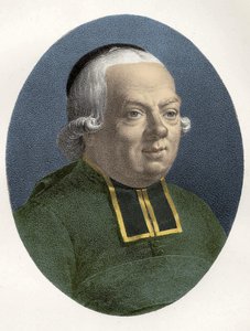 Portræt af Charles, Abbe of the Epee (1712 - 1789), fransk pædagog. af Unknown artist