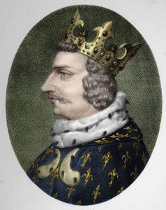 Portræt af Karl V den Vise (1338 - 1380), konge af Frankrig af Unknown artist