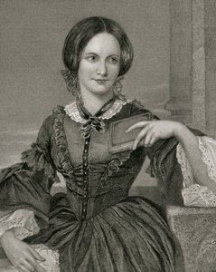 Portræt af Charlotte Bronte af Unknown artist