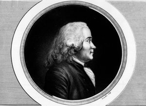 Portræt af Chretien Guillaume de Malesherbes (1721-1794). Indgravering i "" Komplet samling af historiske malerier fra den franske revolution, i tre bind.""" 1804. af Unknown artist